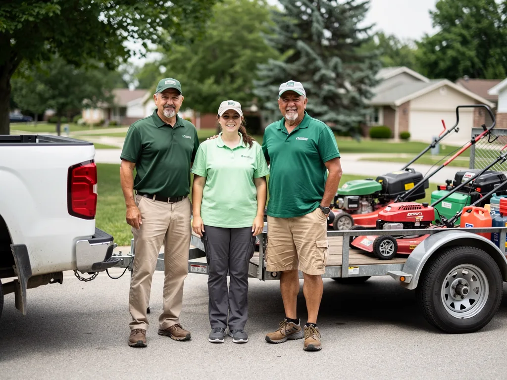 Lyons Lawn Care team